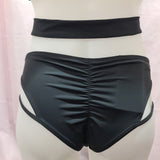 POLERCODE Venus High Waisted Shorts - Black Lace