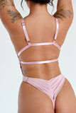 CXIX Aphrodite Sparkle Bodysuit - Aurora Pink
