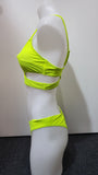 POLERINA Cheeky Top - Neon Yellow *SIZE L ONLY*