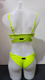 POLERINA Cheeky Top - Neon Yellow *SIZE L ONLY*