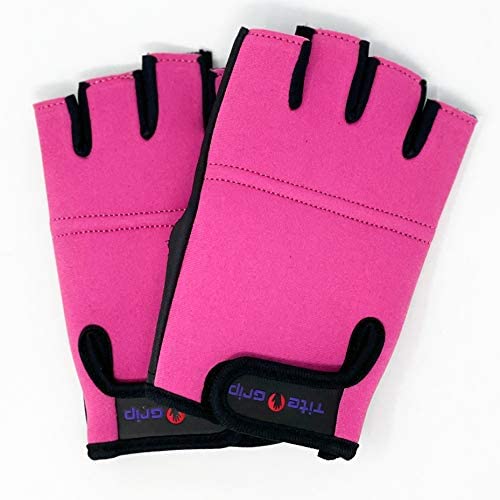 TITE GRIP High Performance Aerial Magic Grip Gloves - Hot Pink