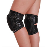 QUEEN Grippy Knee Pads - Black Sparkle