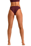 OFF THE POLE Tanga Shorts - Burgundy *SIZE XS ONLY*