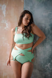 SWAY Candice Shorts - Green Aventurine *SIZE XXL ONLY*