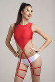 CARO LINE Harness Top - Red *SIZE M ONLY*