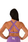 OFF THE POLE Signature Sports Bra - Purple *SIZE XL ONLY*
