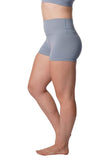 OFF THE POLE Scrunch Butt High Waisted Shorts - Sky Blue *SIZE L & XL ONLY*