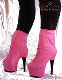 BUTTERFLY BOOTY Boot Covers - Pink