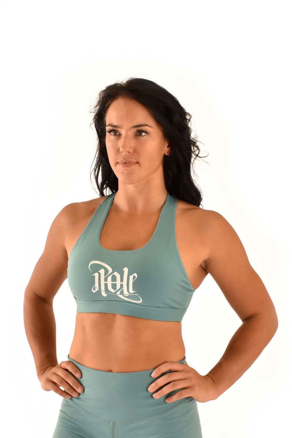 OFF THE POLE Signature Sports Bra - Teal *SIZE XL ONLY*