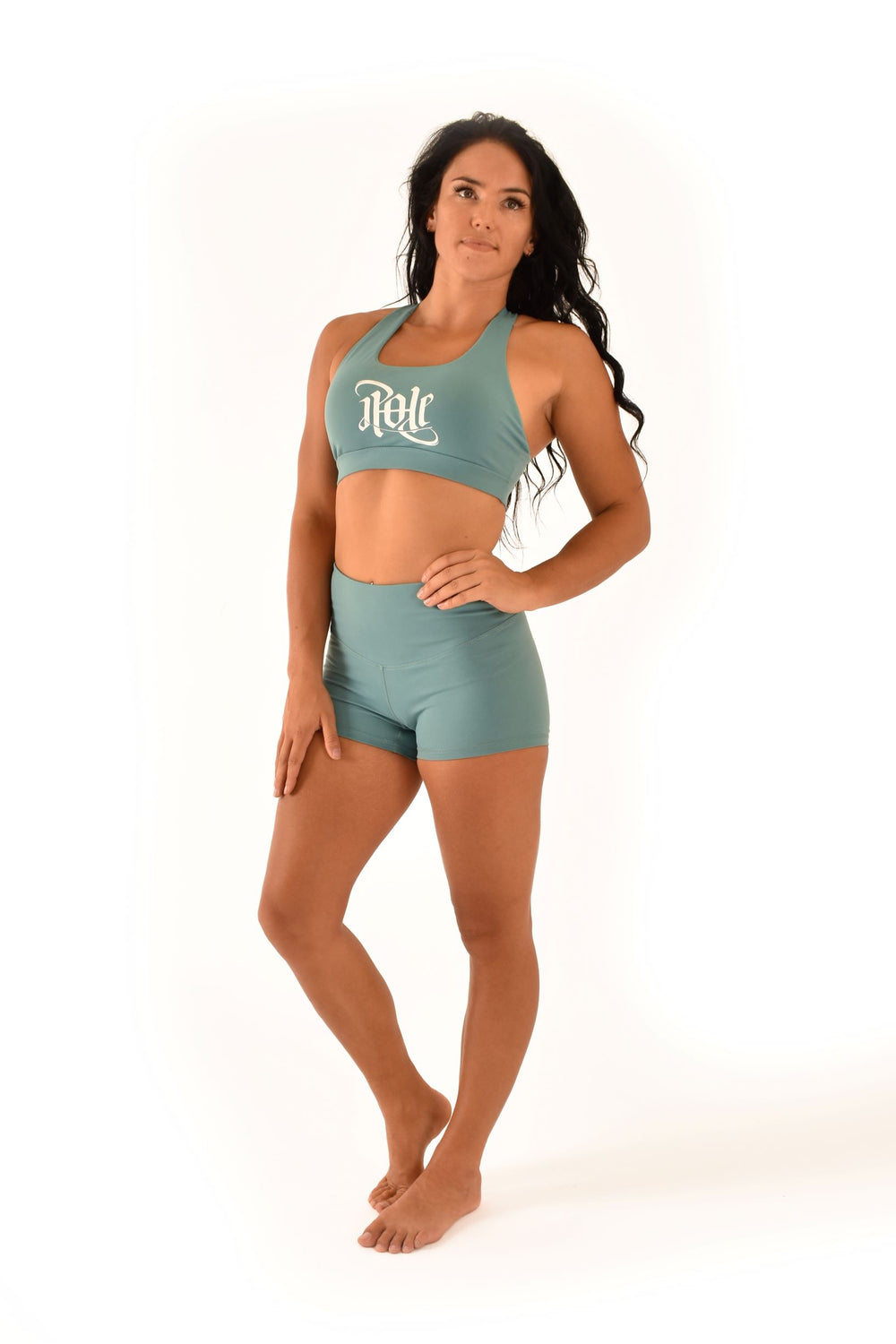 OFF THE POLE Signature Sports Bra - Teal *SIZE XL ONLY*