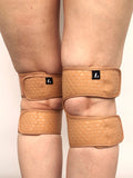 LUNALAE Velcro Sticky Grip Knee Pads - Tan