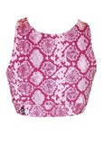 SWAY Bettie Top - Pink Snake *SIZE XS*